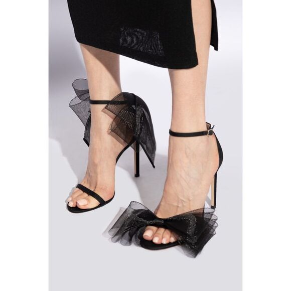 JIMMY CHOO ‘AVELINE’ STILETTO SANDALS SIZE 36 $1175